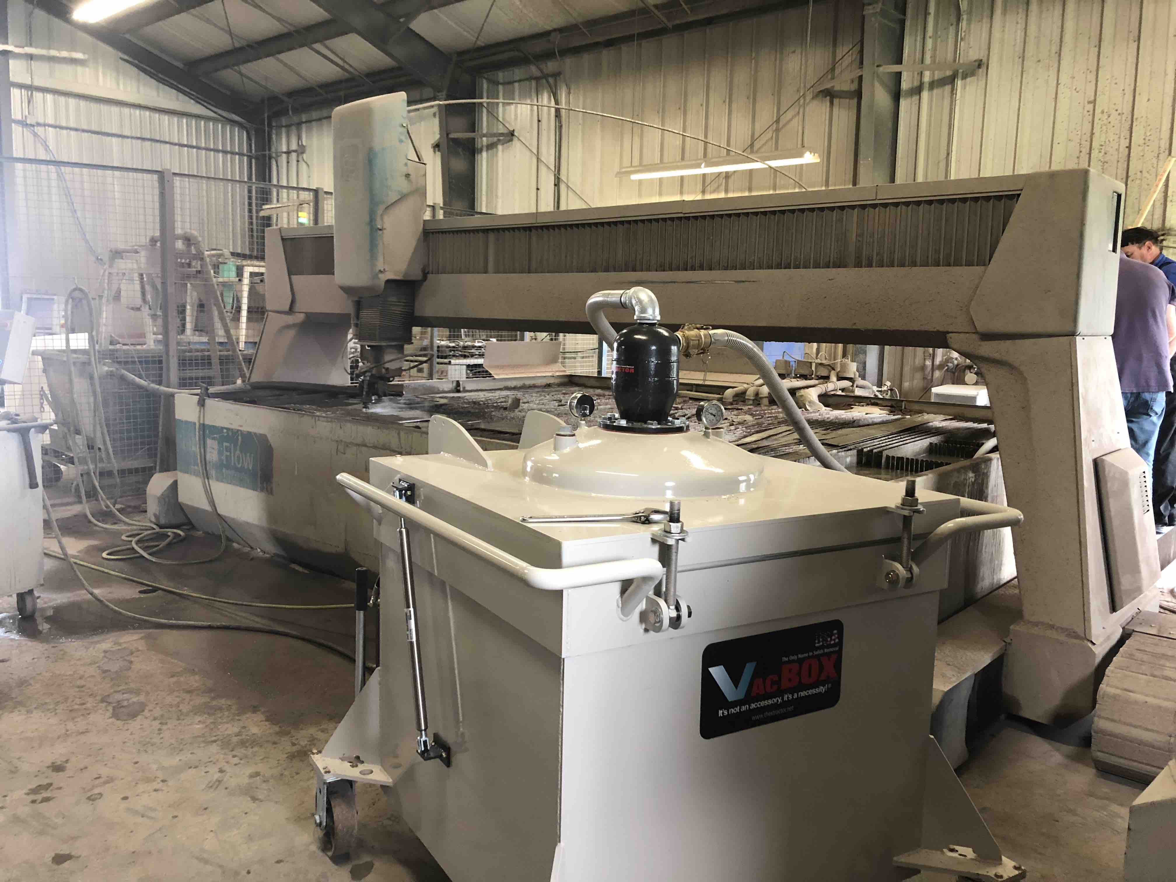 Garnet Removal Options for Water Jet Operators